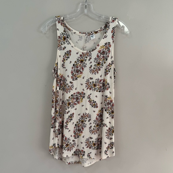 LIKE NEW Old Navy Floral Tank- Size S - Picture 3 of 10
